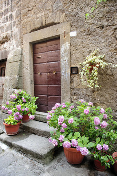 Vitorchiano；老房子