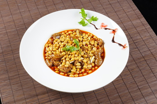 黃豆燉肉