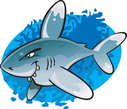 Cartoon Oceanic White尖鯊
