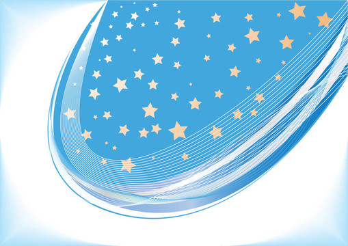 藍(lán)色背景星