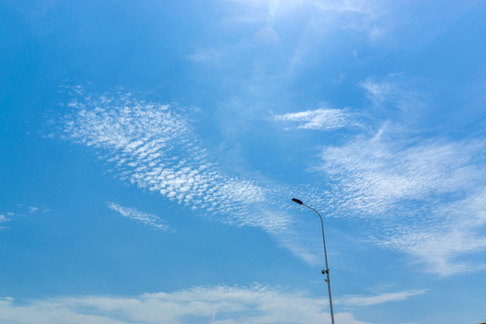 藍(lán)天白云天空背景