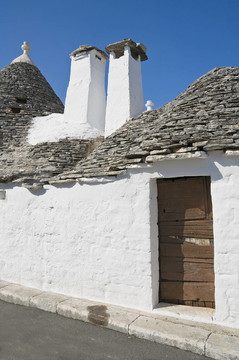 Trullo。阿爾貝羅貝洛。Apulia。
