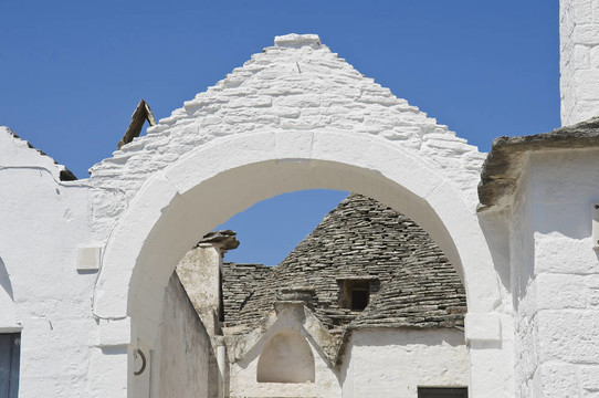 特魯利。阿爾貝羅貝洛。Apulia。