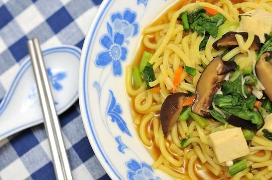 素菜湯面條