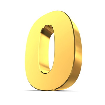閃亮數(shù)字0 - Gold