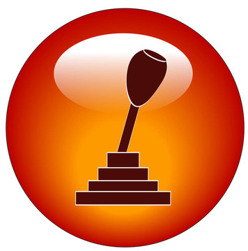 紅色按鈕轉(zhuǎn)移網(wǎng)頁按鈕或圖標(biāo)