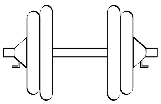 兩重量啞鈴套