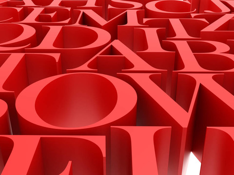 3d字母