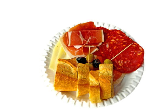 西班牙樹皮布的開胃菜