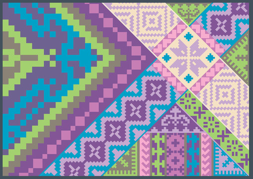 漂亮的刺繡圖案