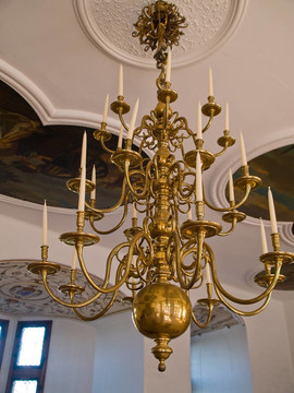 美麗的Crystal Chandelier