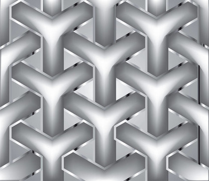 鏈銀柵欄。插畫