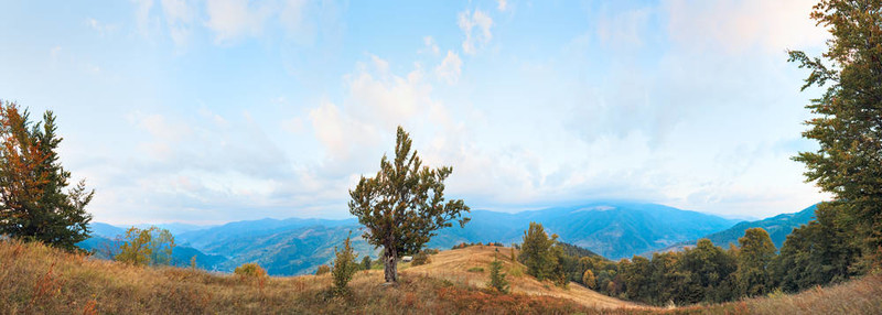 晨山全景