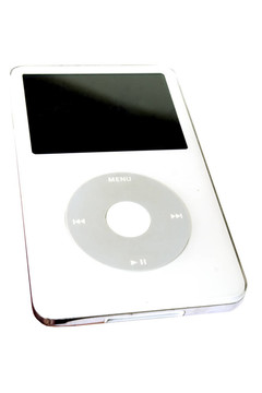 iPod的股票照片。