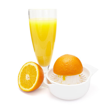 橙汁制備水果食品飲食健康飲食
