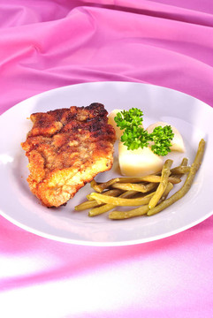 有機咖啡豆肉片煮土豆