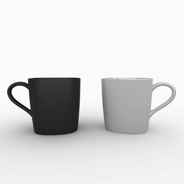 3d空白馬克杯