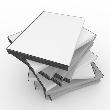 3D空白DVD盒