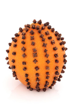 丁香和Orange Pomander