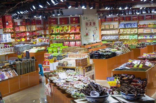 土特產(chǎn)店內(nèi)景