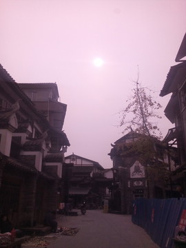 街頭早晨