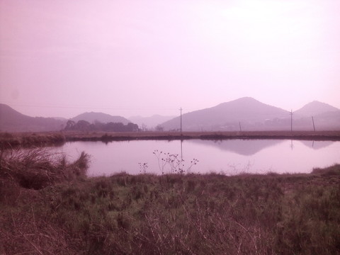 湖光山色