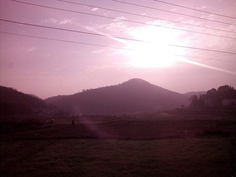 鄉(xiāng)村夕照