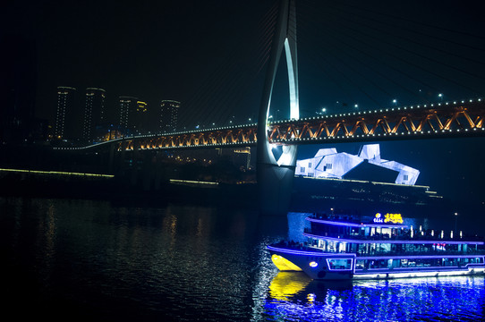 橋梁夜景