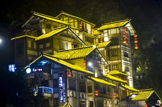 洪崖洞夜景