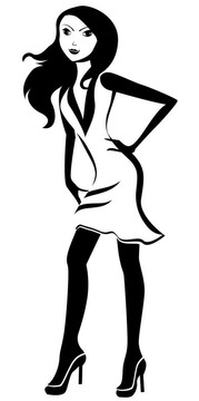 站立的女人