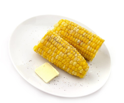 甜玉米和黃油