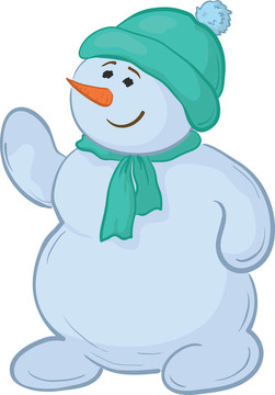 Snowmens的男孩