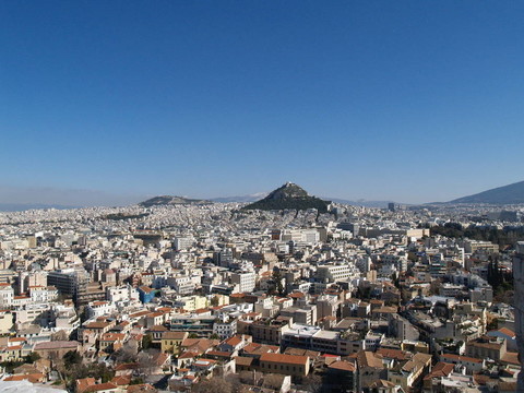Athens市Lykavitos hill