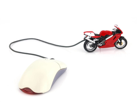 網(wǎng)上的摩托車