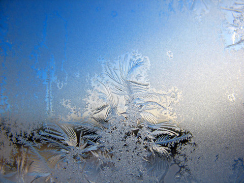 冬窗雪紋