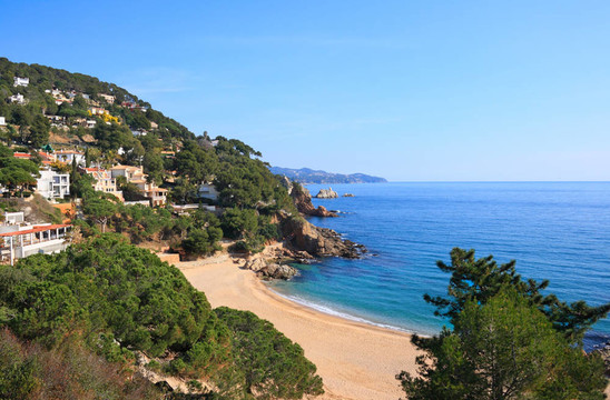 Cala Sant Francesc（布拉瓦海岸；西班牙）
