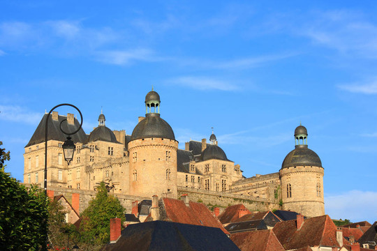 Chateau de Hautefort（多爾多涅河；法國）