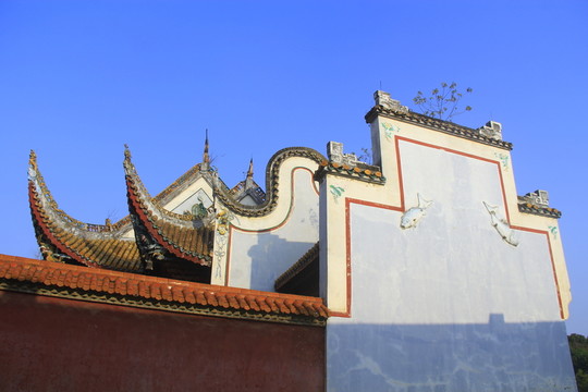 寺廟房檐