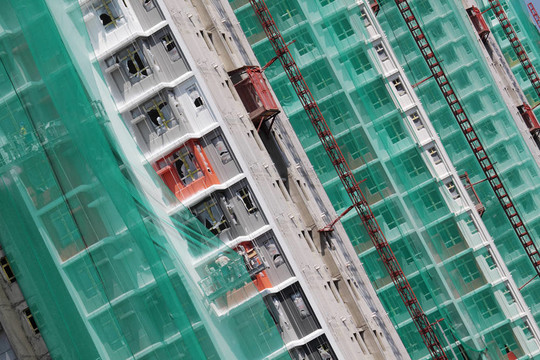 私人公寓建筑工地