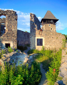 Nevytsky Castle在Zakarpattya