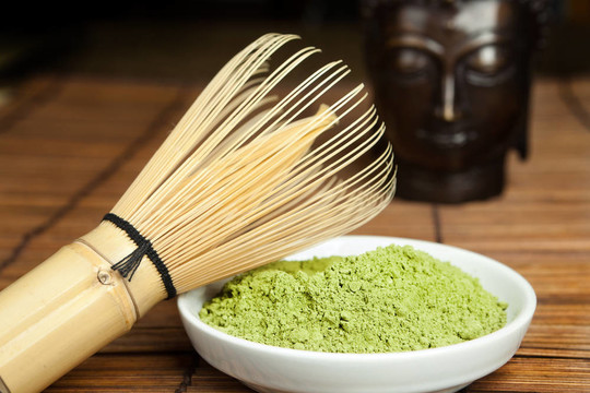 綠粉茶
