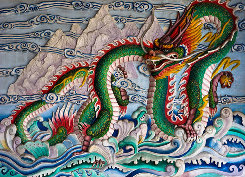 中華寺普吉島上的中國(guó)龍