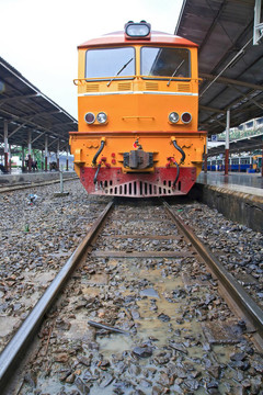 柴油機(jī)車的火車
