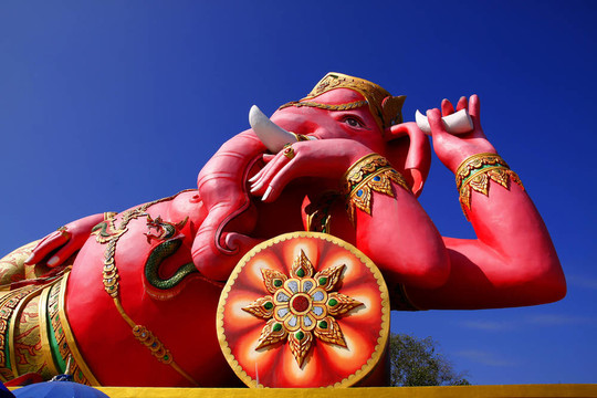 Lord Ganesh的雕像
