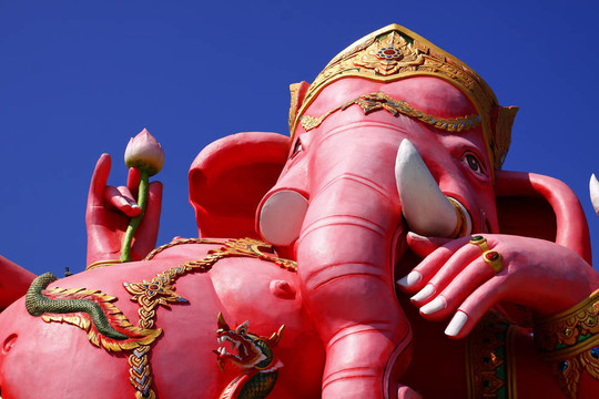 Lord Ganesh的雕像