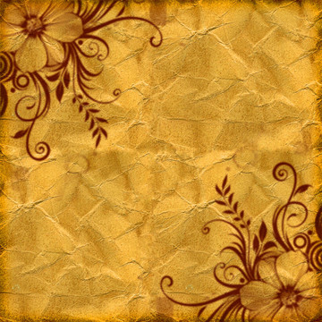 黃色花的蹩腳的插圖