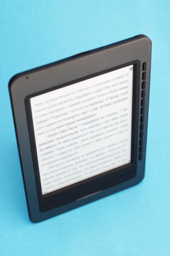 藍色背景電子書