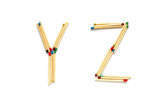 字母Y和Z的匹配