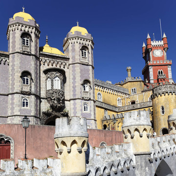 Pena castle的一部分