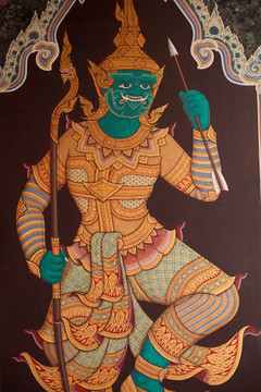 羅摩衍那畫(huà)。
